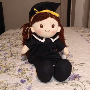 Graduation Girl Doll Brown Hair